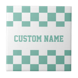 Carreau Motif du tableau de contrôle de nom personnalisé
