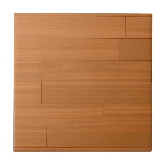 Carreau Motif en bois de plancher de parquet (Devant)