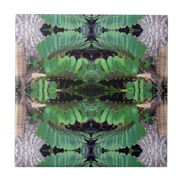 Carreau Motif en carton Palm (Devant)