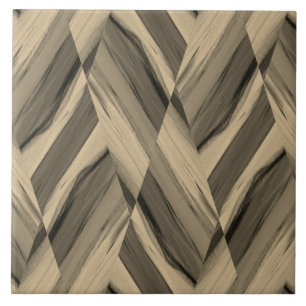 Carreau Motif en marbre Brown complexe