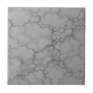 Carreau Motif en marbre gris foncé