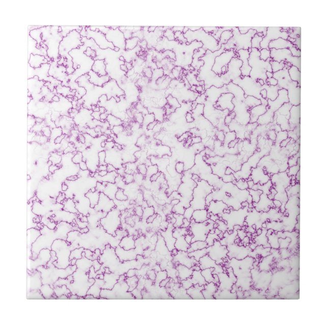 Carreau Motif en marbre violet (Devant)