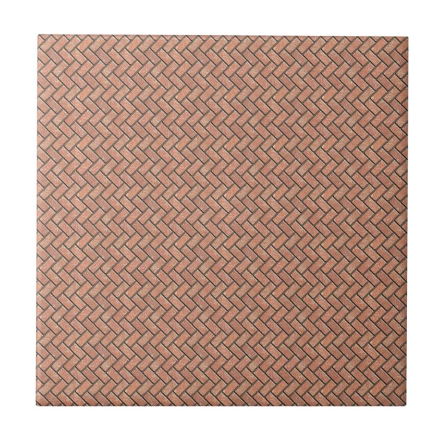 Carreau Motif en pierre de briques (rose de désert de (Devant)