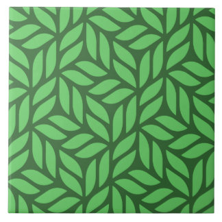 Carreau Motif feuille