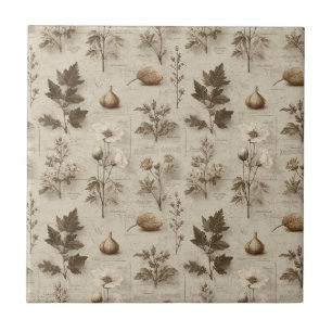 Carreau Motif floral botanique vintage (12)
