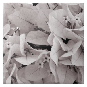 Carreau Motif floral de style vintage élégant de