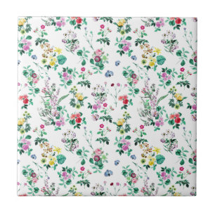 Carreau Motif floral léger