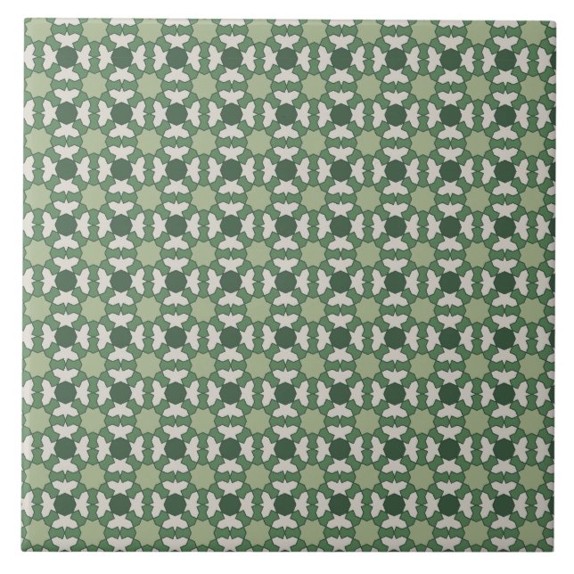 Carreau motif géométrique (Devant)