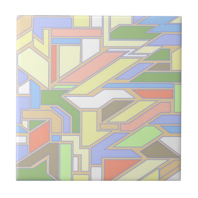 Carreau Motif géométrique 3 (Devant)