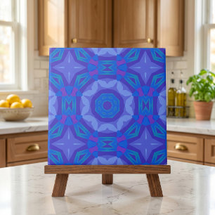 Carreau Motif géométrique de mosaïque Abstraite de Boho et