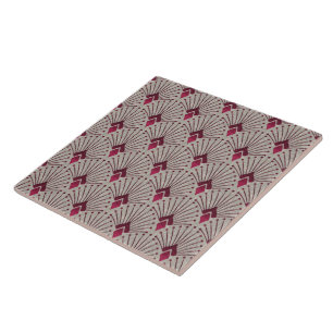 Carreau Motif géométrique design, art déco.