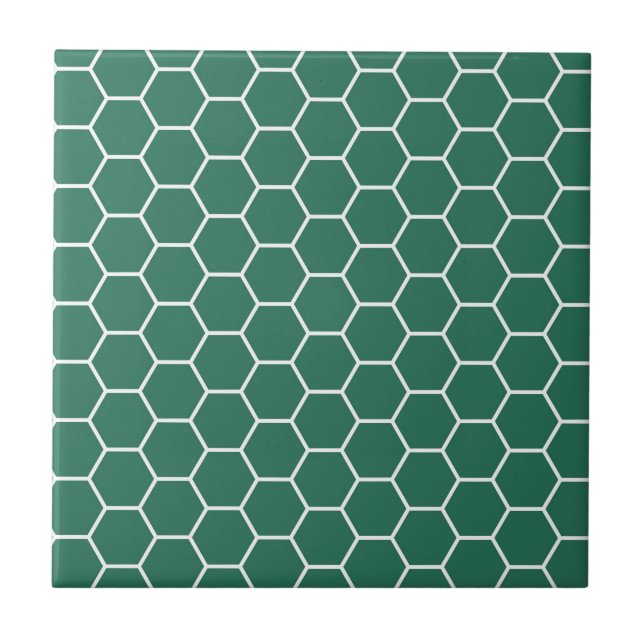 Carreau Motif géométrique d'hexagone de nid d'abeilles de (Devant)