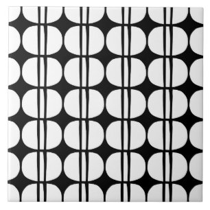 Carreau Motif géométrique moderne du milieu du siècle