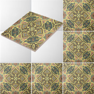 Carreau Motif géométrique persan antique Imprimer