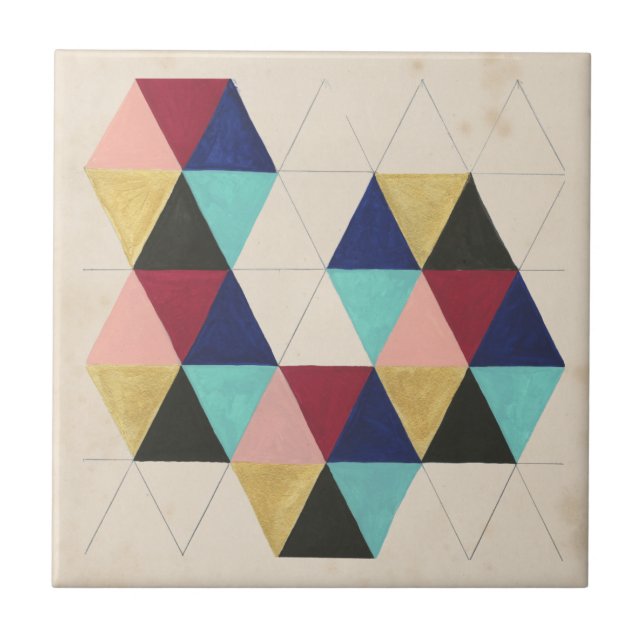 Carreau Motif géométrique Play III (Devant)