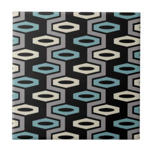 Carreau Motif géométrique rétro