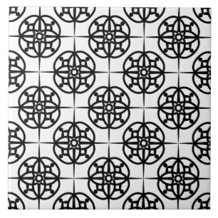 Carreau Motif géométrique Vibe rétro classique