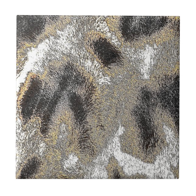 CARREAU MOTIF GIRAFFE (Devant)