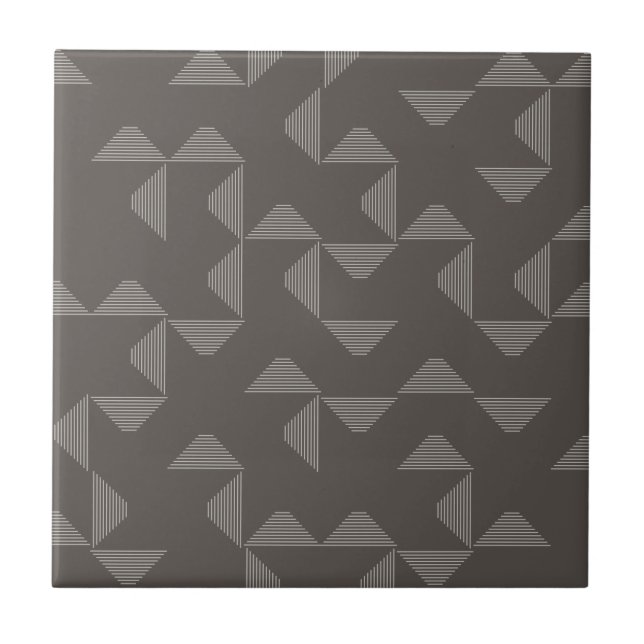 Carreau Motif graphique géométrique simple, moderne et ten (Devant)