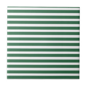 Carreau Motif horizontal blanc vert