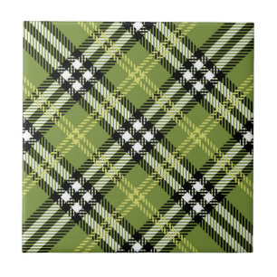 Carreau Motif irlandais vert de plaid