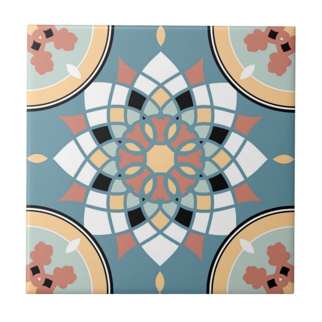 Carreau Motif Mandala/Carrelage marocain (Devant)