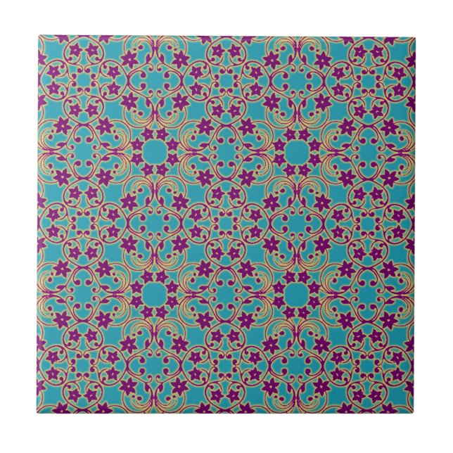 Carreau Motif marocain Arabe (Devant)