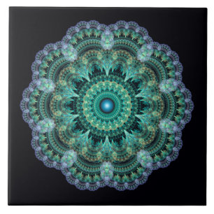 Carreau motif oriental fractal