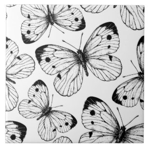 Carreau Motif papillon de choux