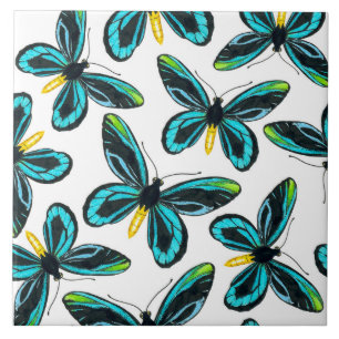 Carreau Motif papillon de la reine Alexandra