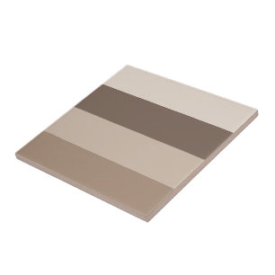Carreau Motif rayé tons terre neutres Design