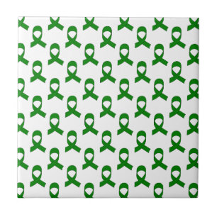 Carreau Motif Ruban Vert