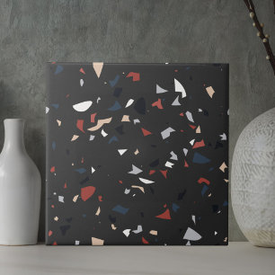 Carreau Motif sans couture en terrazzo italien abstrait mo