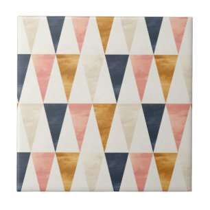Carreau Motif scandinave de drapeau de marine