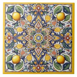 Carreau Motif sicilien