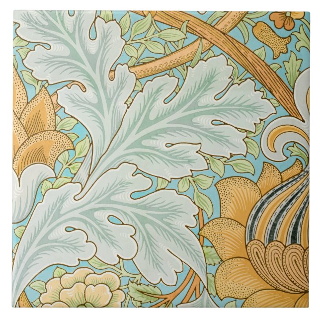 Carreau Motif St James (par William Morris) (Devant)