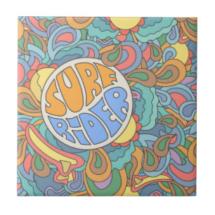 Carreau Motif Surf Rider