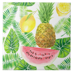 Carreau Motif tropical