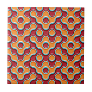 Carreau motif vintage