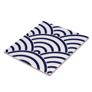 Carreau Motif vintage Delft Blue Koinobori