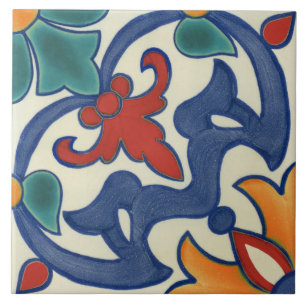 Carreau Motif vintage portugais Azulejos