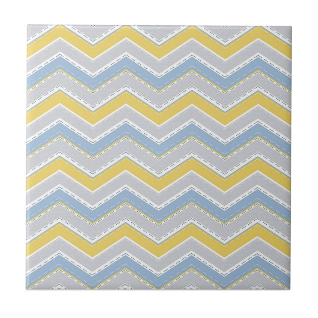 Carreau Motif Zigzag (Devant)