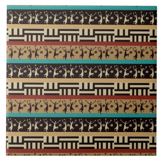 Carreau Motifs africains -18 (Devant)