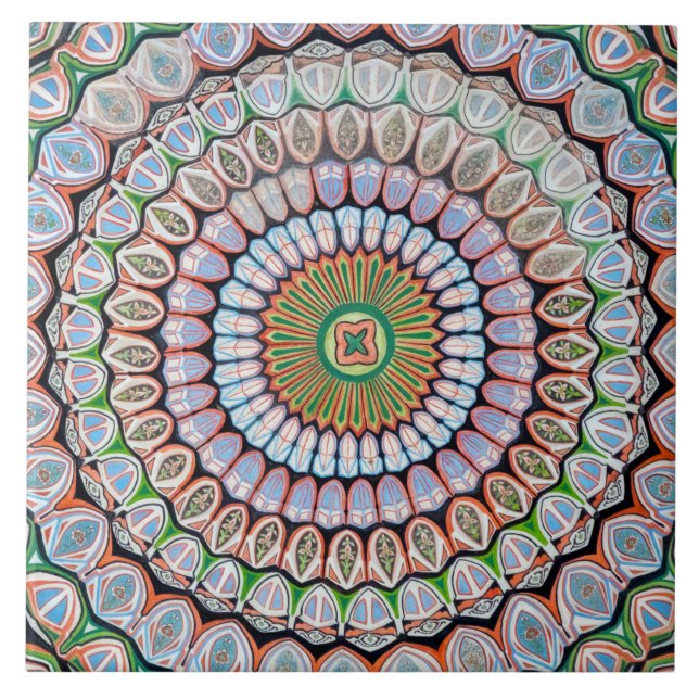 Carreau motifs géométriques islamiques (Devant)