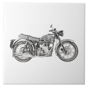 Carreau Moto 1952 de venin de Velocette