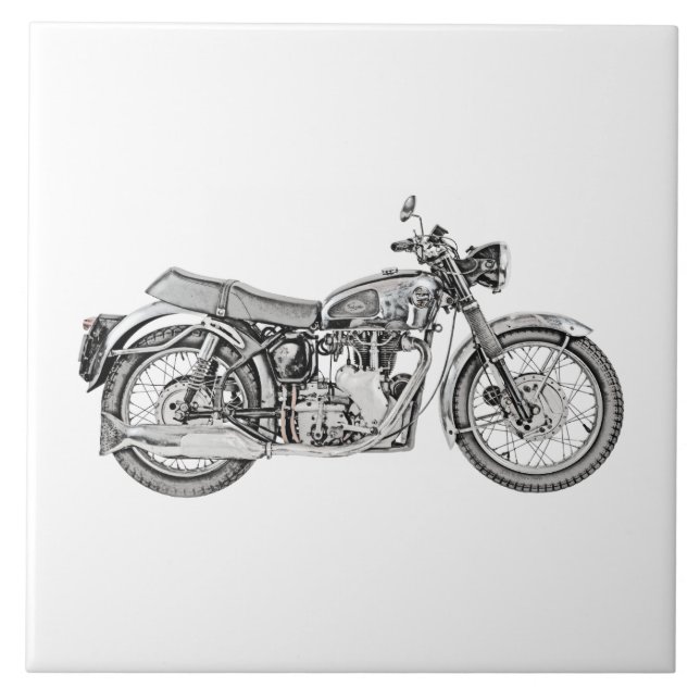 Carreau Moto 1952 de venin de Velocette (Devant)