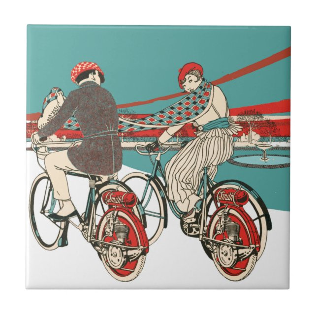 Carreau Moto Art Déco (Devant)
