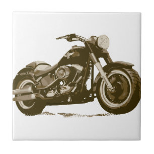Carreau Moto Brown de Harley