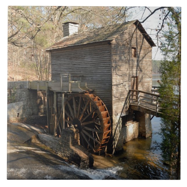 Carreau Moulin de blé à moudre (Devant)