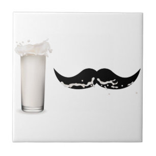 Carreau Moustache de lait